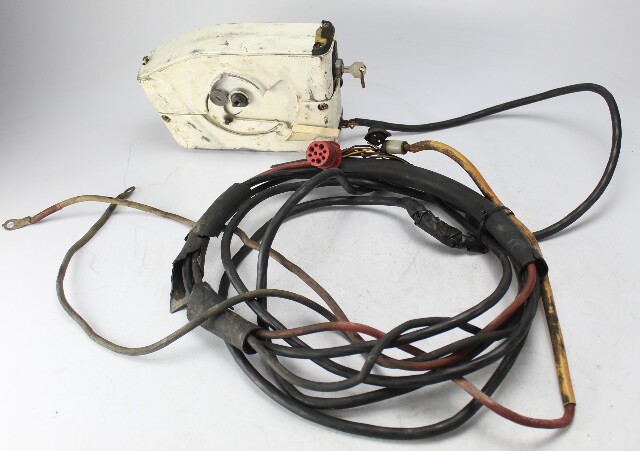 Johnson Evinrude OMC Side Mount Control Box W/ Key 17' Harness & 8' Cables