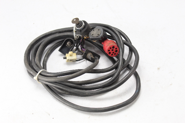 Johnson Evinrude OMC 17' Wiring Harness W/ 10 Prong Plug Switch & Key
