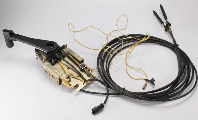 Johnson Evinrude OMC Binnacle Mount Control Box W/ Handle & 18' Cables