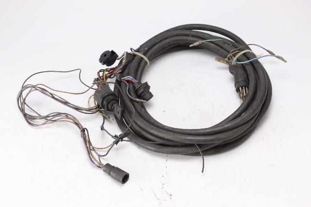 Mercury Quicksilver 20' Outboard Ignition Harness W/ Key & 8 Pin Male Plug OEM