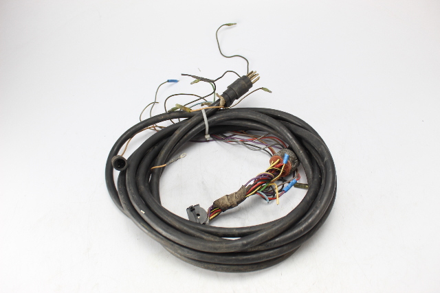 Mercury Quicksilver 21-1/2' Outboard Ignition Harness W/ Key & 8 Pin Male Plug