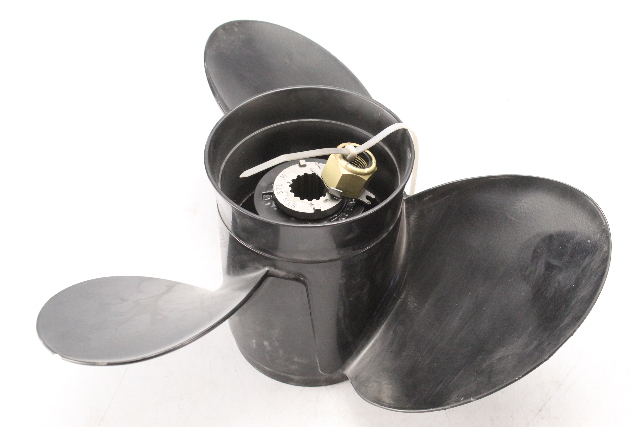 QA1916X Quicksilver 1977 & UP ALUM RH 14-1/2 x 19 Propeller 90 100 + HP LIKE NEW