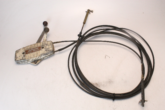 Johnson Evinrude Ship Master Side Mount Control Box W/ Cables