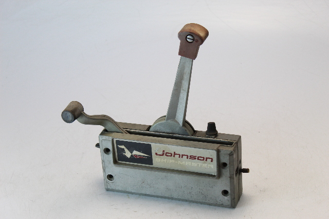OEM Dual Handle Johnson Evinrude Shipmaster Side Mount Control Box