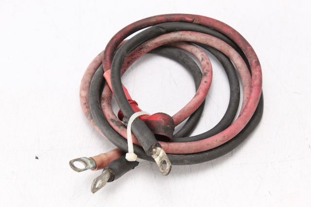 Universal Johnson Evinrude OMC Mercury Yamaha Suzuki Battery Cables 4' OEM