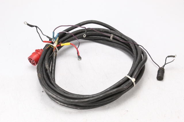 Johnson Evinrude OMC 16.5' Red Plug External Adapter Wiring Harness 10 Hole Plug