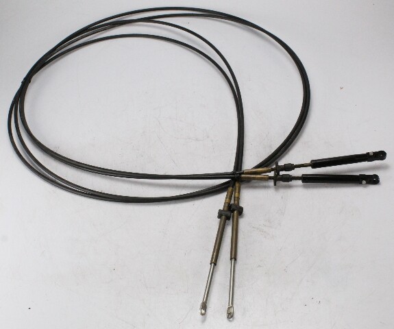 22HLH Johnson Evinrude OMC Control Cable 12' Set Freshwater OEM