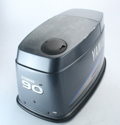 Yamaha 2002 2003 2004 2005 - 2010 Cowling Hood Engine Cover 90 HP 3 Cyl 2 Stroke