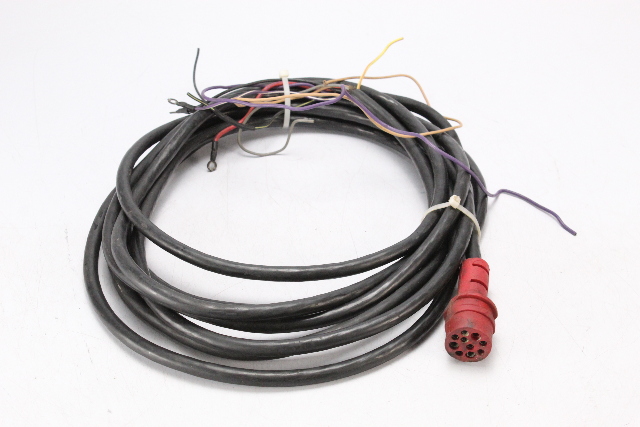 Johnson Evinrude OMC 20.5' External Wiring Harness W/ 10 Hole Red Plug OEM