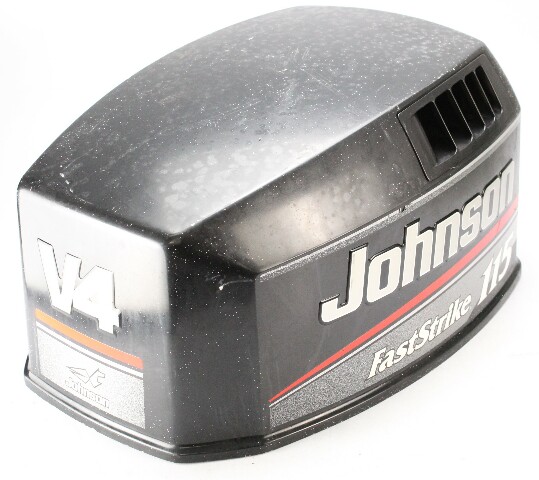 438350 Johnson Evinrude 1997 Top Cowling Hood Engine Cover 90 115 HP