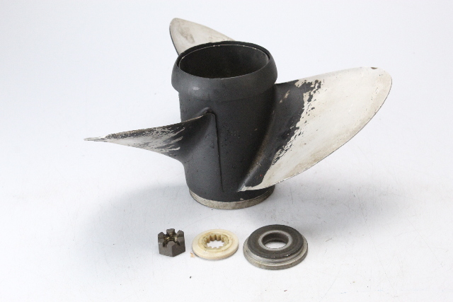 391198 Johnson Evinrude 1968 & UP 13-3/4 X 15 Propeller 40 45 + HP 6 MO HUB WTY