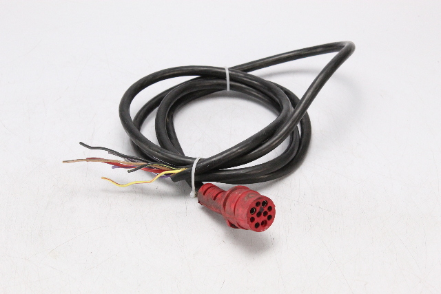 Johnson Evinrude OMC 7' 3" Red Plug External Adapter Wiring Harness 10 Hole Plug