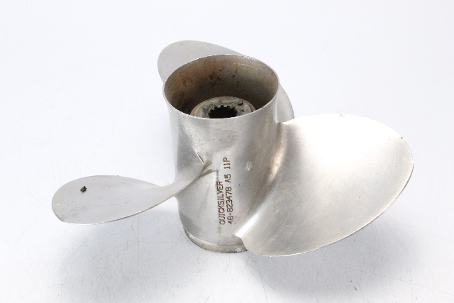 48-823478A5 Mercury Quicksilver 11-5/8 X 11 STT RH Propeller 25 30 35 40 + HP