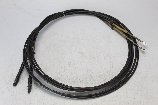 FRESHWATER OMC Johnson Evinrude Control Cable Set of 2 x 16' Each