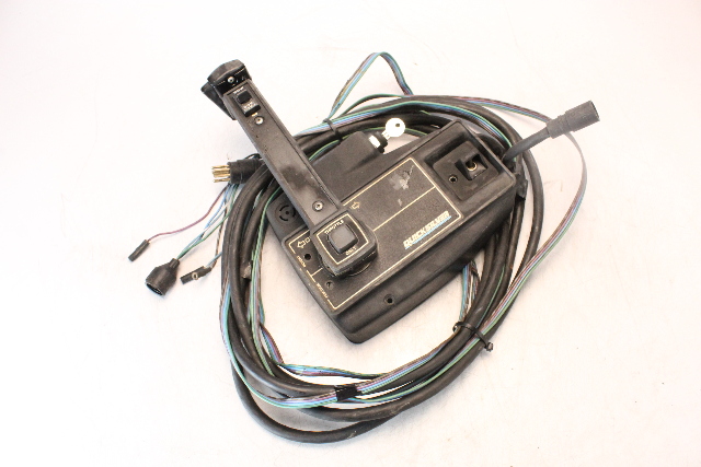 Mercury Quicksilver  Side Mount Control Box W/ 15' Harness & Key