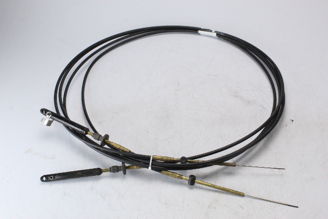 CC17011 Seastar 400 Johnson Evinrude Control Cable Set of 2 x 11' FRESHWATER OEM