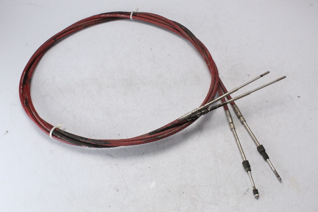 32377-003-120 Teleflex Red Jacket Universal Throttle & Control Cables 10' Set