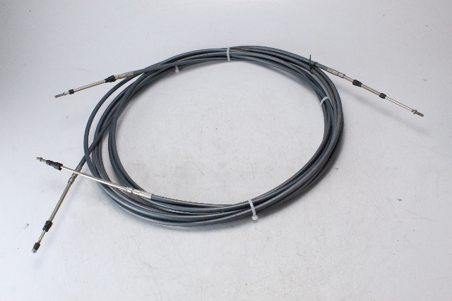 OEM Yamaha Premier II 18' Control Cable Set of 2 FRESHWATER READY TO INSTALL