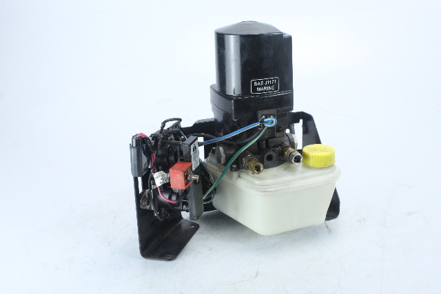 Mercruiser Mercury  2 Line 3 Wire Power Trim Pump & Reservoir 1 YEAR WARRANTY