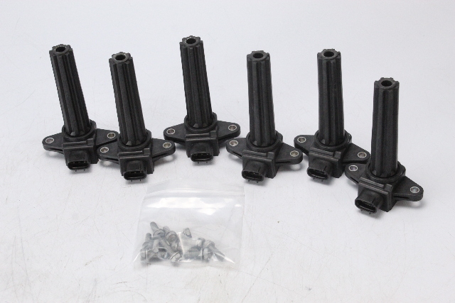 6P2-82310-01-00 Yamaha 2005-14 Ignition Coil Set (6) 200 225 250 HP OEM 1 YR WTY