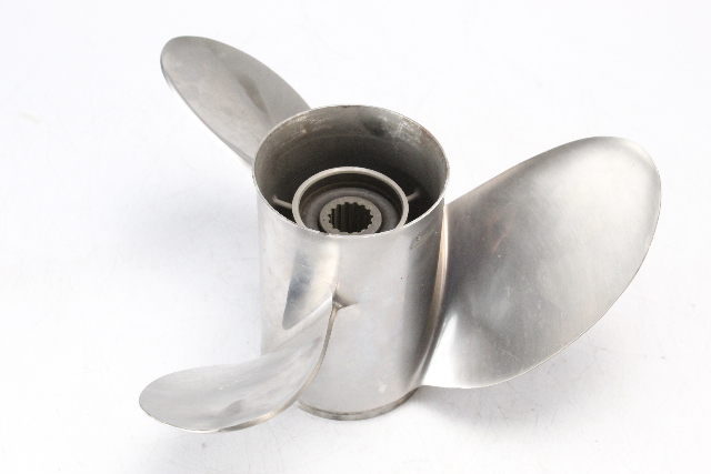 62A-45970-10-00 K-21 Yamaha STT 13-1/2 x 21 RH Propeller 60 65 + HP 6 MO HUB WTY