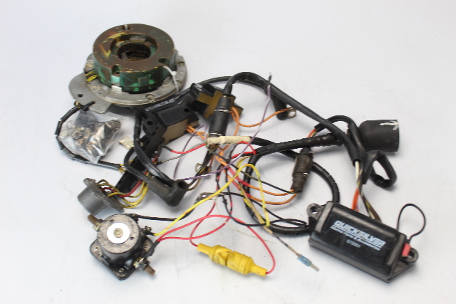 581651 Johnson Evinrude 1977-84 Complete Ignition System 15 25 35 + HP 1 YR WTY