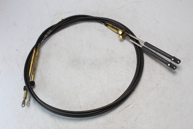 34555A-10 Mercury Quicksilver Throttle & Shift Control Cable Set of 2 x 10'