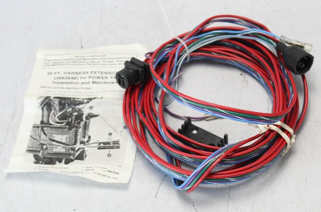 46838A6 Mercury Power Trim Extension Harness W/ Retainer 20' NEW