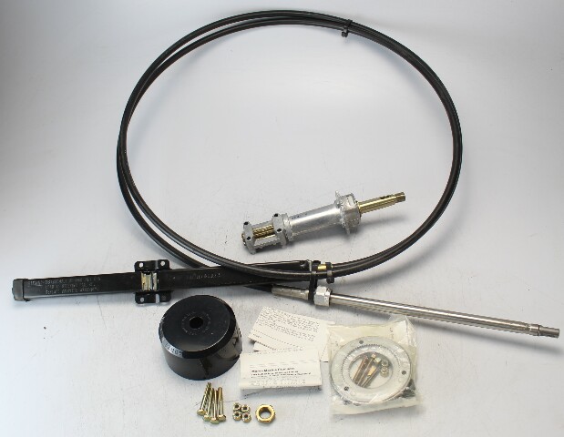 NEW SSC12414 300252 300519 Teleflex 14' Rack & Pinion Steering Cable Helm Bezel