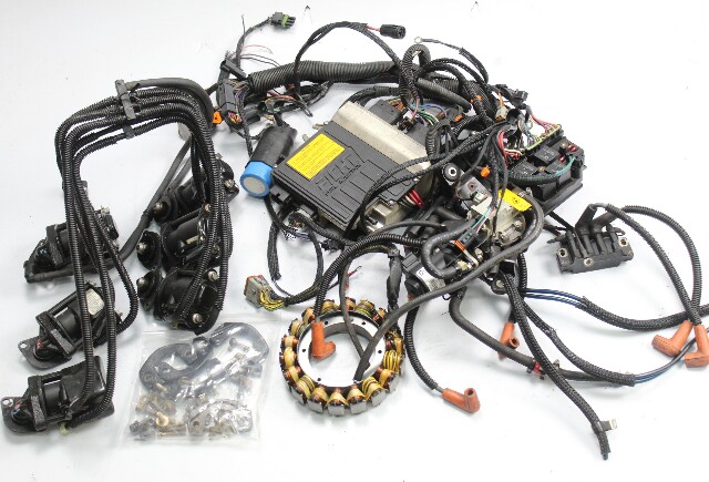586724 Evinrude 2000 FICHT Complete Ignition W/ EMM & Injectors 200 +HP 1 YR WTY