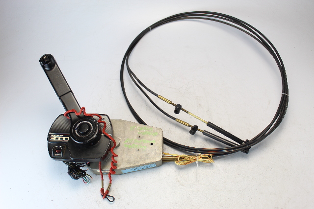 Quicksilver 3000 Classic Side Mount Control Box W/ 11' Cables & Trim