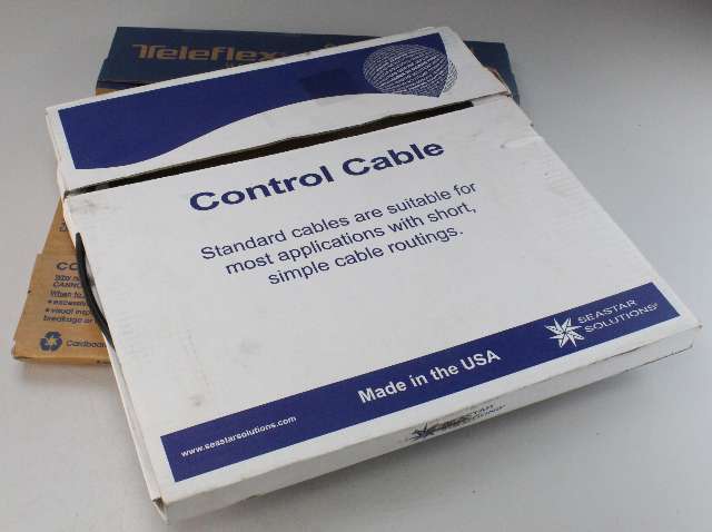 CC17910 Teleflex Seastar 600A Throttle & Control Cable Set of 2 10' NEW OLD STOCK