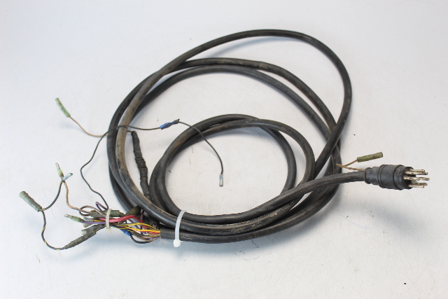 Mercury 13 1/2' External Wiring Harness 8 Prong Black Plug OEM