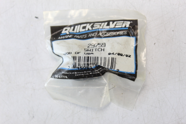 29759 Mercury Quicksilver 1978-1979 Switch 70 80 90 115 140 HP NEW