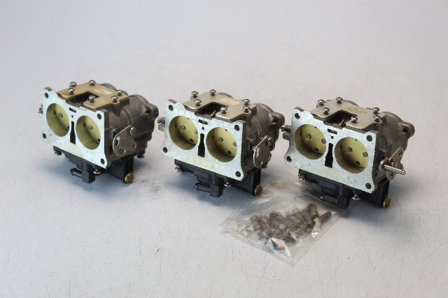 431795 C# 334329 Johnson Evinrude 1989-1990 Carburetor Set 150 HP V6