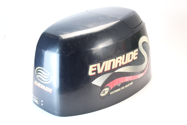 5031556 Evinrude Johnson 1999-2000 Top Cowl Engine Cover Hood 40 50 HP 4 Stroke