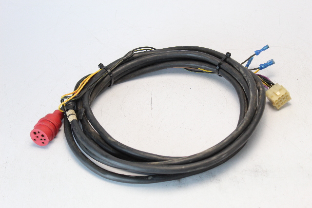 Johnson Evinrude OMC 18' Red Plug External Adapter Wiring Harness 8 Hole Plug