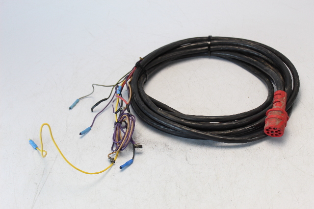 174969 OMC Johnson Evinrude 1989-93 Instrument Cable 20' 40+ HP 10 Hole Red Plug
