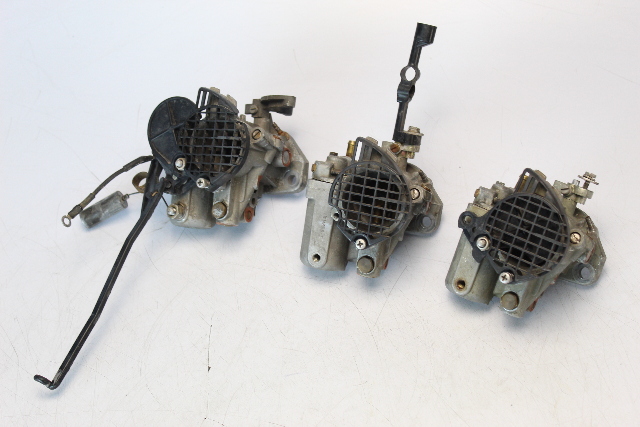 1368-7250 WMK-25 WMK25 Mercury 1978-1979 Carburetor Set of 3 140 HP Inline 6
