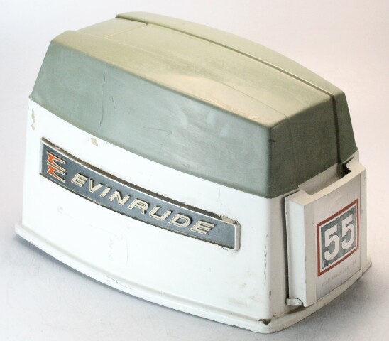 Johnson Evinrude 1960s Triumph Hood Top Cowl Cover 55 HP