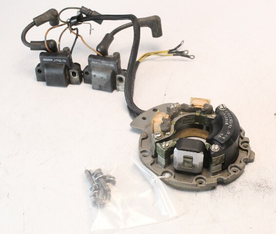 584341 583285 584333 Johnson Evinrude 1989-93 Stator & Coils 9.9+ HP 1 YR WTY