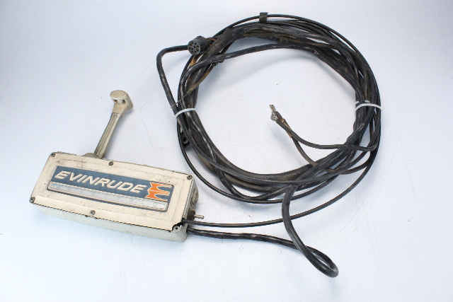 Johnson Evinrude Selectric Side Mount Control Box 12' Cables