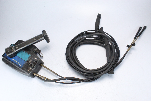 Mercury Side Mount Control Box W/ 12" Shift Cable 15" Harness & Key