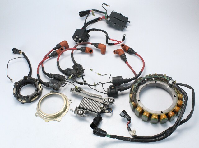 Yamaha 2000 2001 2002 2003 Complete Ignition System 225 250 HP 1 YEAR WARRANTY