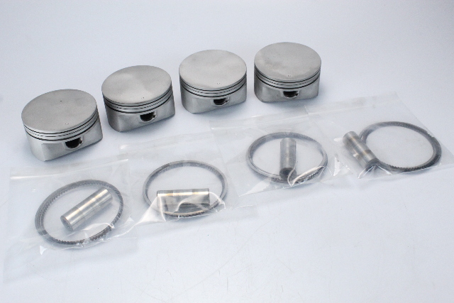 Mercury Piston SET of 4 135 150 HP 4-Stroke 4 Cylinder CLEAN