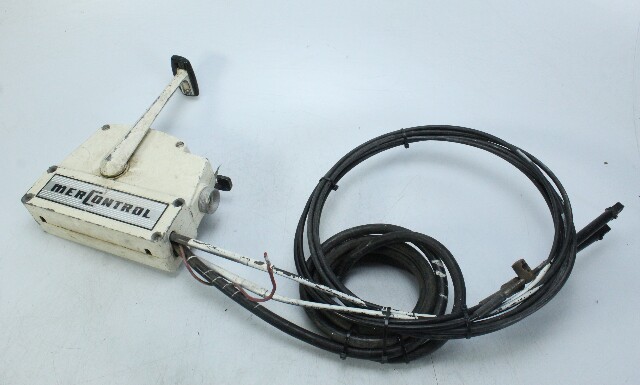 Mercury Mercontrol Side Mount Control Box NO KEY 8' Harness 11' Cables IN STOCK