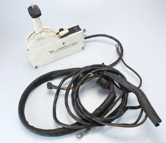 Johnson Evinrude OMC Hydro-Electrical Side Mount Control Box W/ 16.5 ft Cables