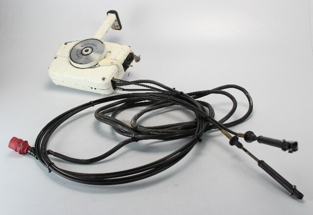 OMC Johnson Evinrude Power Pilot Side Mount Control Box 17' Harness 11' Cables