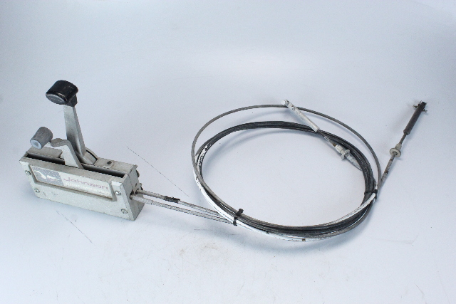 Johnson Evinrude Simplex Side Mount Control Box W/ 14' Cables GOOD CONDITION