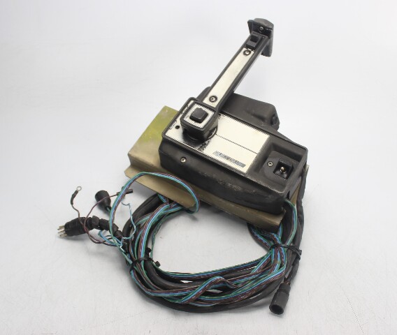 Mercury Quicksilver Side Mount Control Box With 14' Harness 5 Pin Male Plug